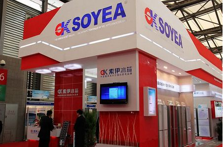必一运动电器携多款艺术冰箱惊艳中国家电展
