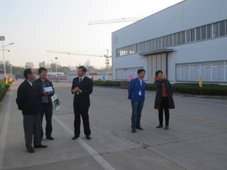 六安市发改委节能办检查必一运动电器节能示范单位创建工作