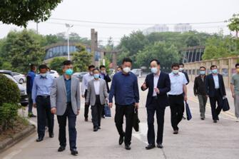皖西学院黄友锐院长率队来必一运动集团调研指导工作